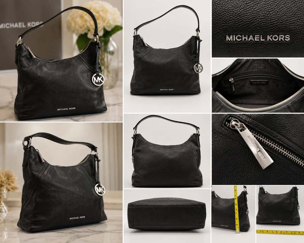 Michael Kors Pebble Leather Shoulder Bag